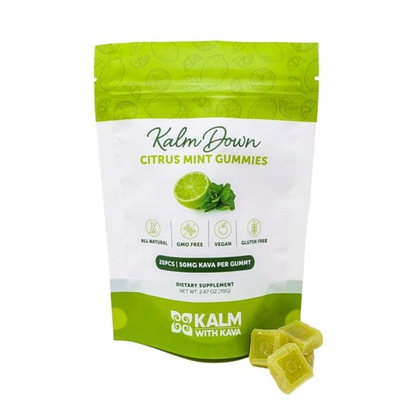 Kalm Down Citrus Mint Kava Gummies