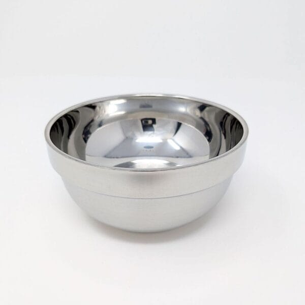 Stainless steel bilo top view
