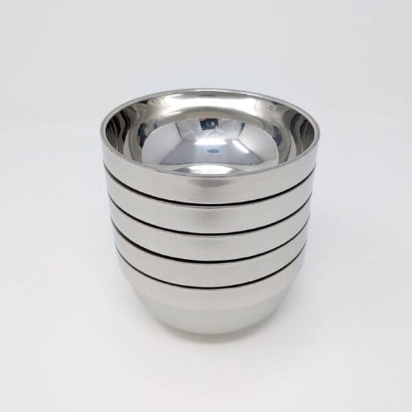 Stainless steel bilos stacked